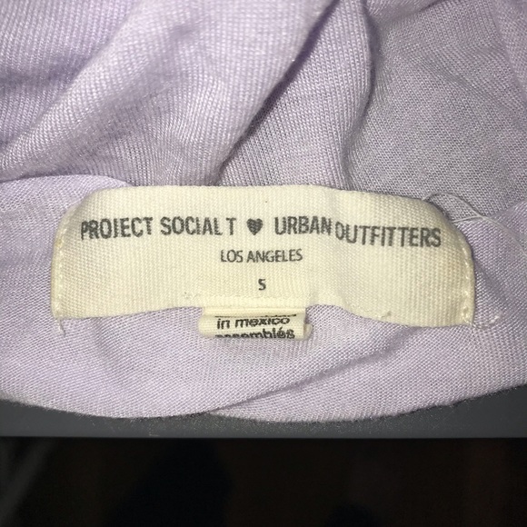 Urban Outfitters Light Purple Shirt - Size S - Picture 3 of 3
